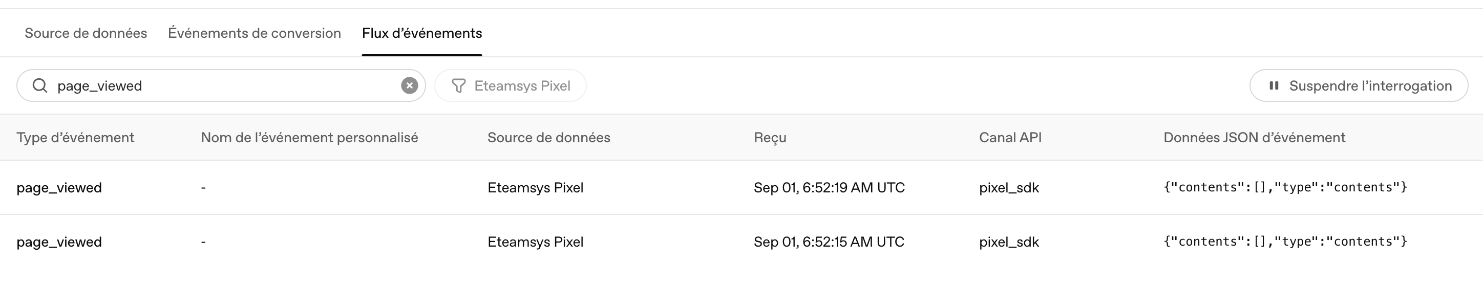 Tracking Pixel de conversion OpenAi Ads